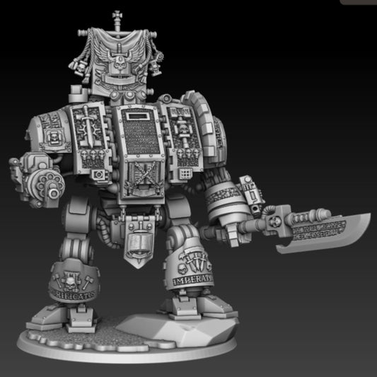 Silver Wardens Box Walking Robot of Death