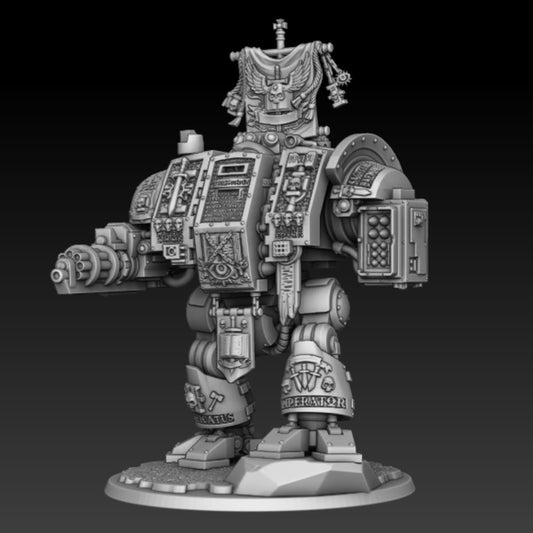 Silver Wardens Box Walking Robot of Death
