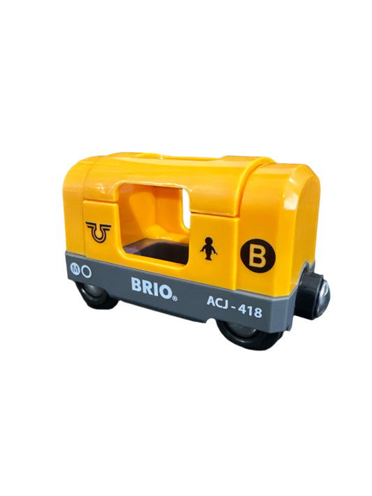 Yellow Metro Train ACJ-418