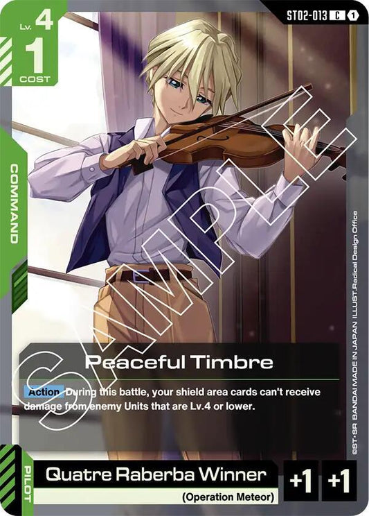 Peaceful Timbre - ST02-013