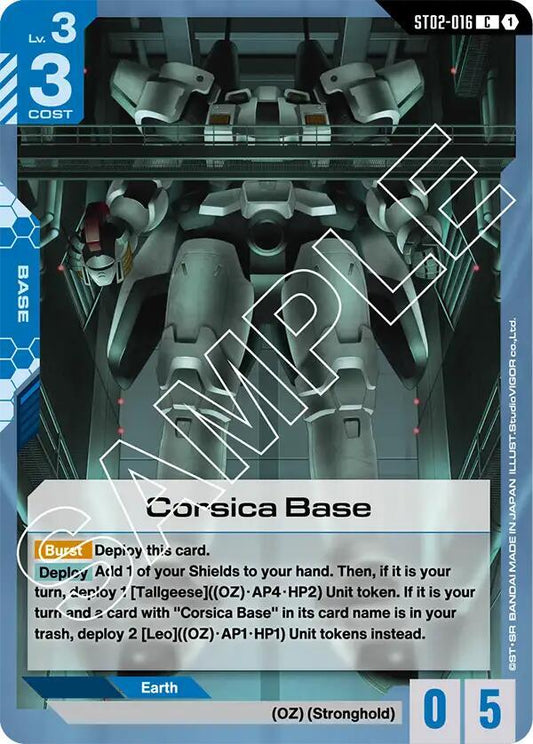 Corsica Base - ST02-016