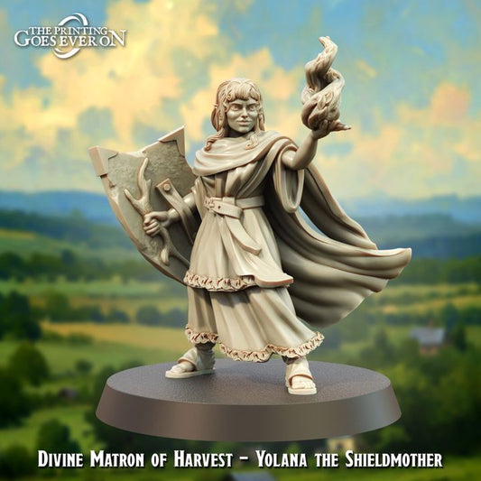 Divine Matron of Harvest - Yolana the Shieldmothe