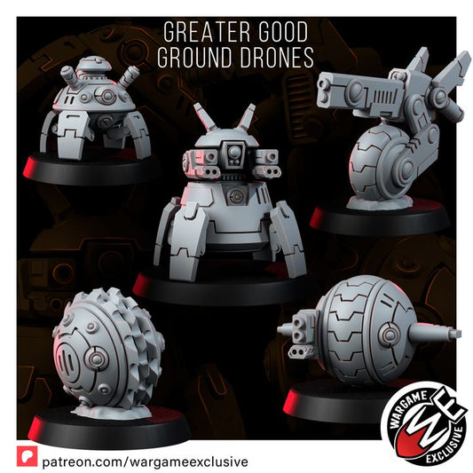 Greater Good Ground Drones