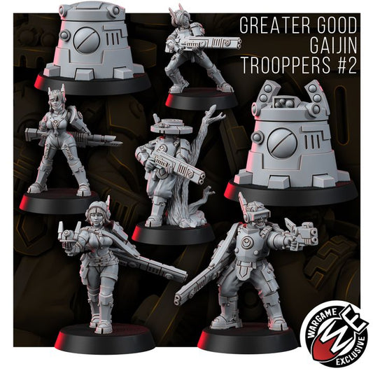 Greater Good Gaijin Troopers