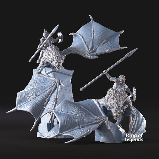 Goblins of the Caves Bat Riders