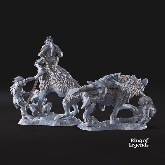 Goblins of Caves Wolf Tamers