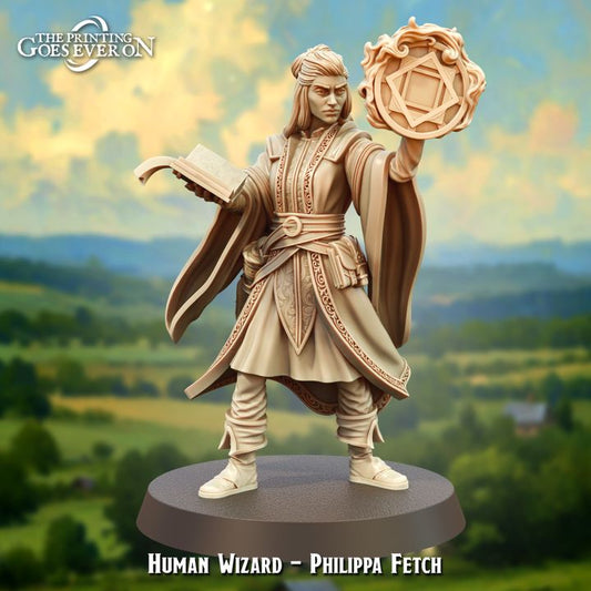 Human Wizard - Philippa Fetch