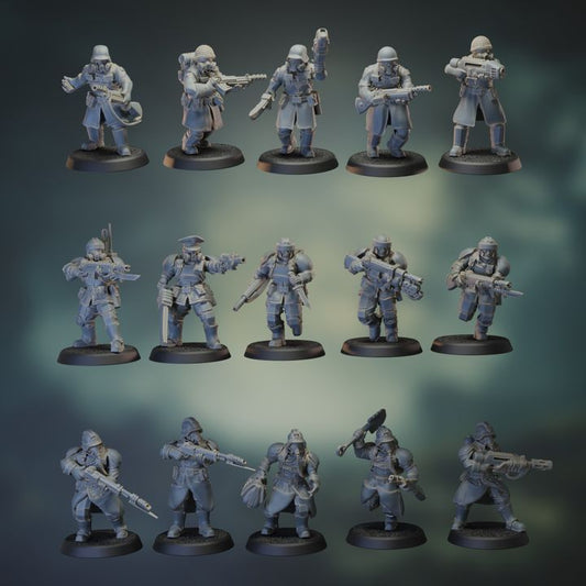 Militia Planetarum Infantry Set