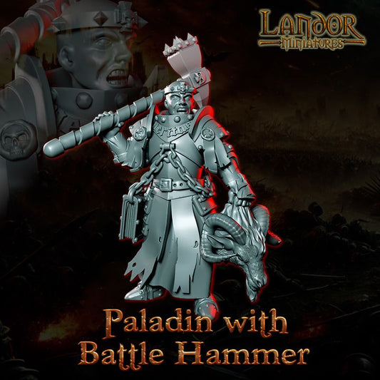 Paladin with Battle Hammer