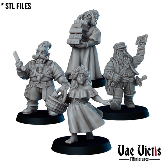 Dwarven Citizens