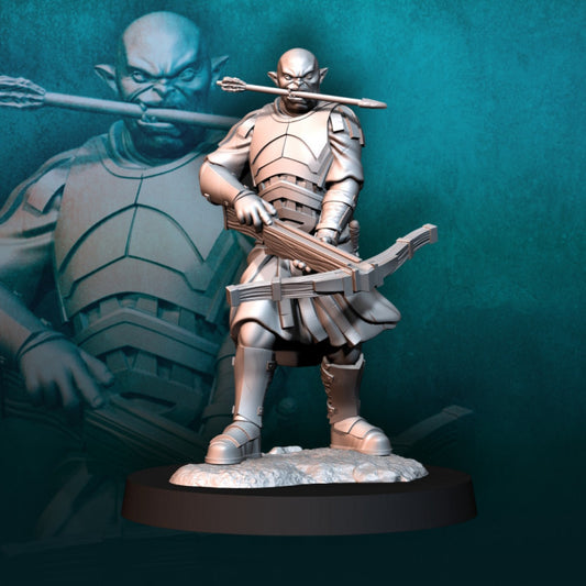 Blood-Handed Captain with Crossbow