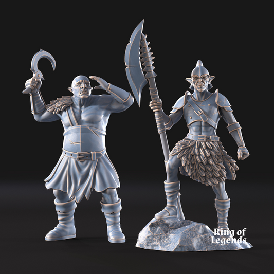 Shall & Krot the Orcs Captains