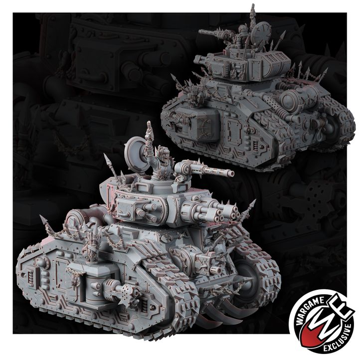 Renegades Of Pain Degrader Battle Tank