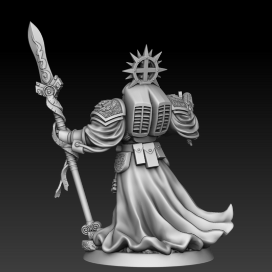 The Inquisition Mistress in Heavy Armor