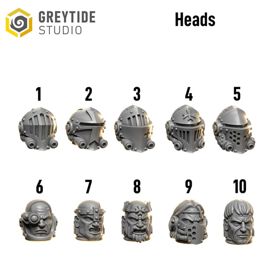 Eternal Pilgrims Termi 2.0 Heads