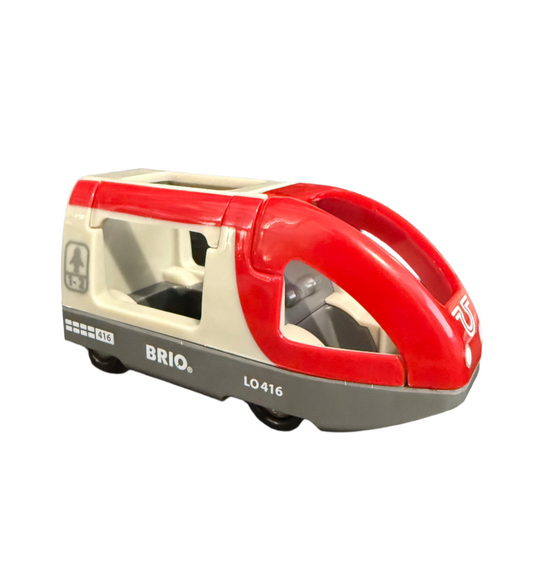 Red Shuttle Train LO416