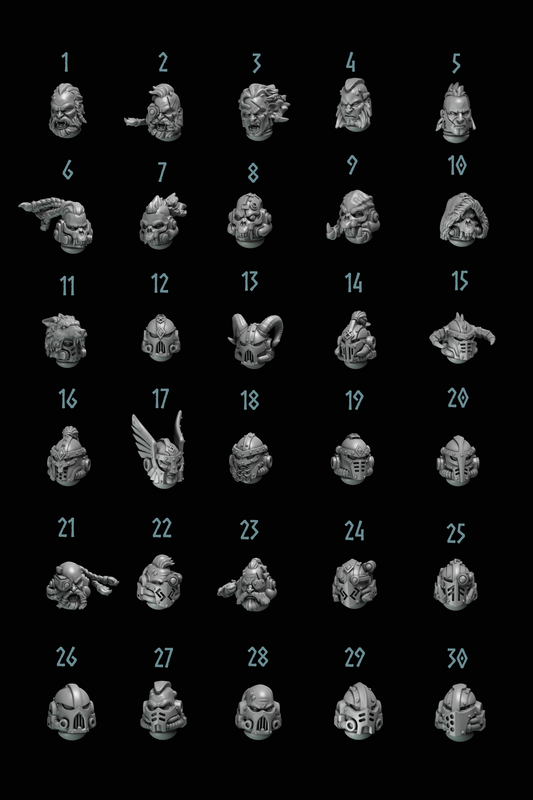 Primal Hounds Heads