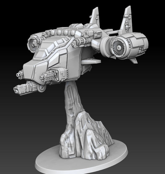 Silver Wardens Accipiter Assault Craft