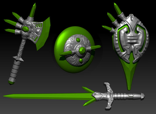 The Glass Armour Set