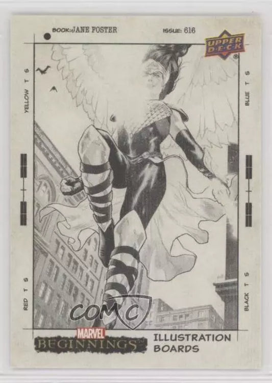 Marvel Beginnings Vol 2 - Illustration Boards - Jane Foster - #IB-7
