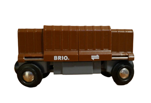 Brown Box Car