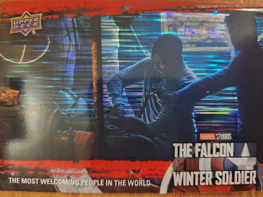 Marvel Falcon And Winter Soldier - Falcon Red - The Most Welcoming People - #70