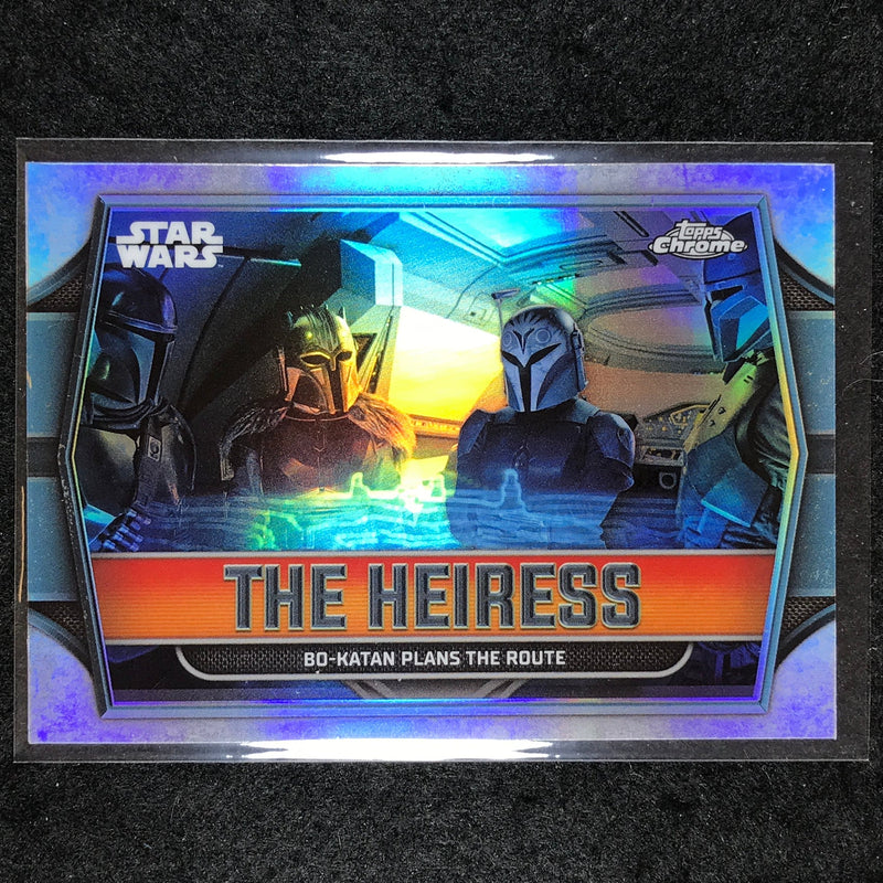 Star Wars Chrome 2024 - The Heiress - Bo-Katan Plans the Route -