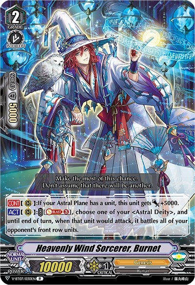 Heavenly Wind Sorcerer, Burnet (V-BT07/030EN) [Infinideity Cradle]