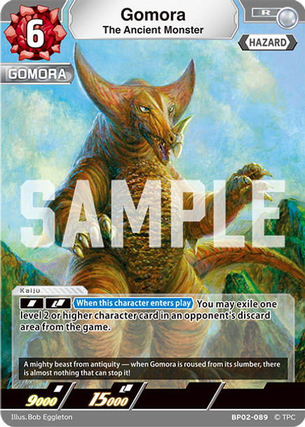 [BP02-089](R) Gomora, The Ancient Monster