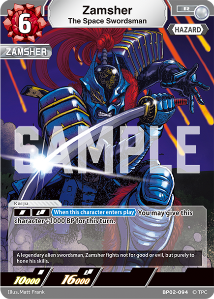 [BP02-094](R) Zamsher, The Space Swordsman