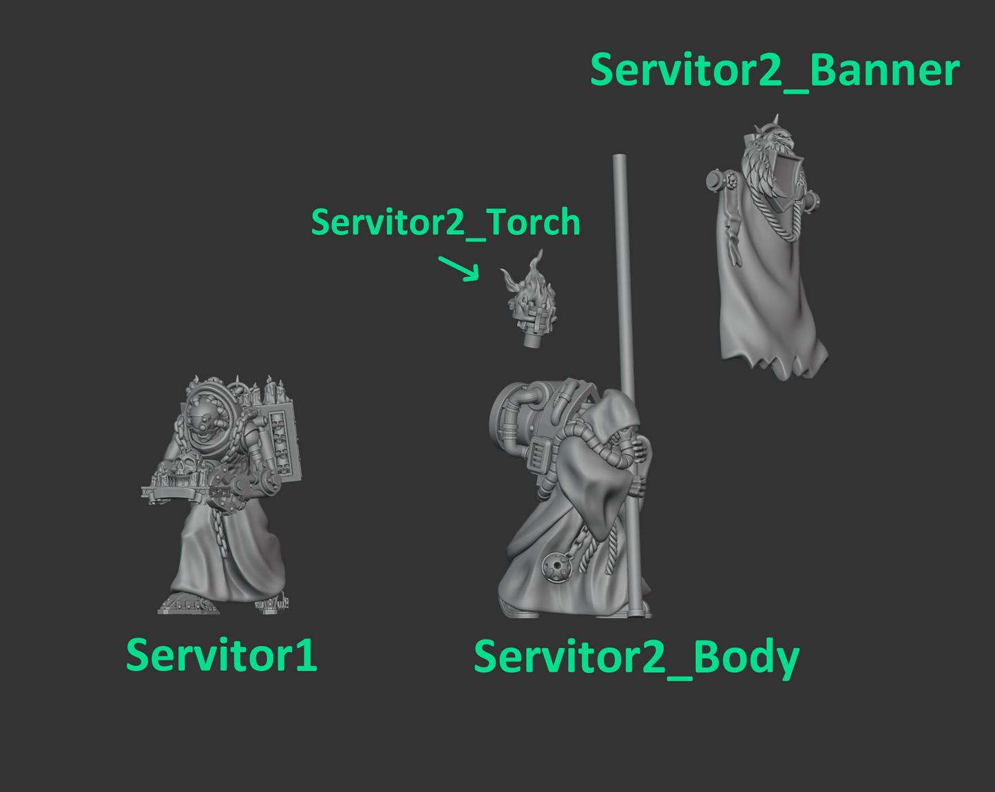 Eternal Pilgrims Servant Bits