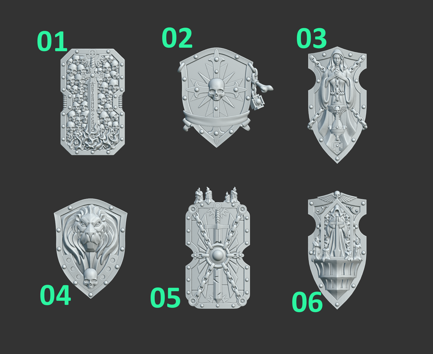 Eternal Pilgrims Shields