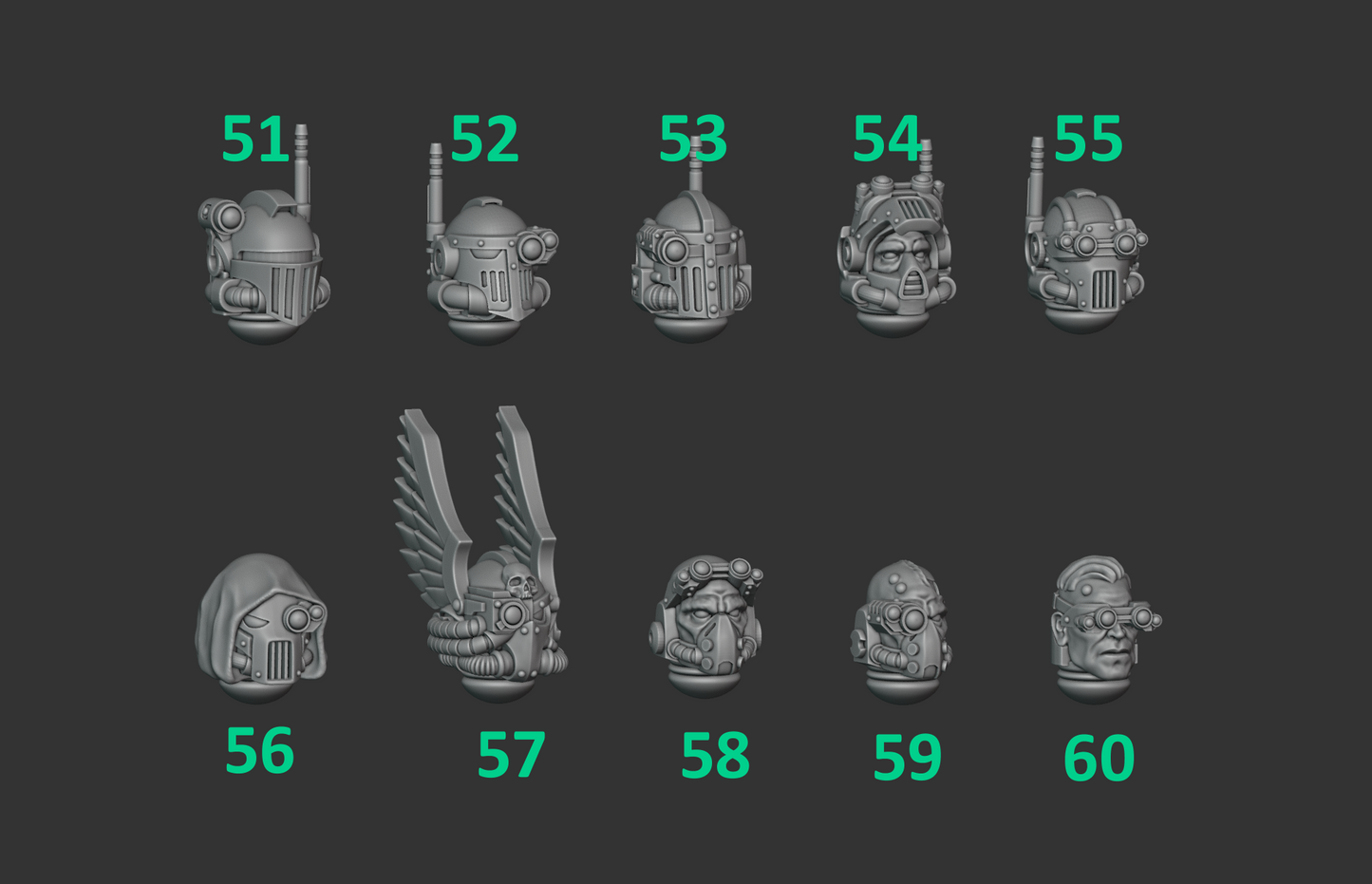 Eternal Pilgrims Tactical Helmets
