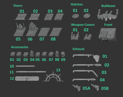 Eternal Pilgrims Space Rhino Bits