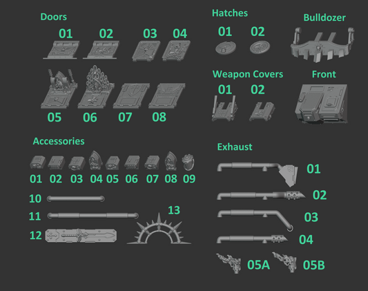 Eternal Pilgrims Space Rhino Bits