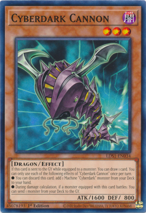 Cyberdark Cannon [LDS1-EN034] Common