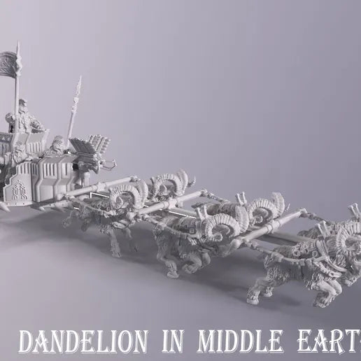 Dwarven War Chariot of Metal Mountain