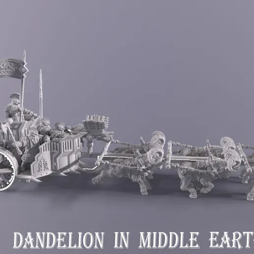Dwarven War Chariot of Metal Mountain