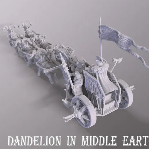 Dwarven War Chariot of Metal Mountain