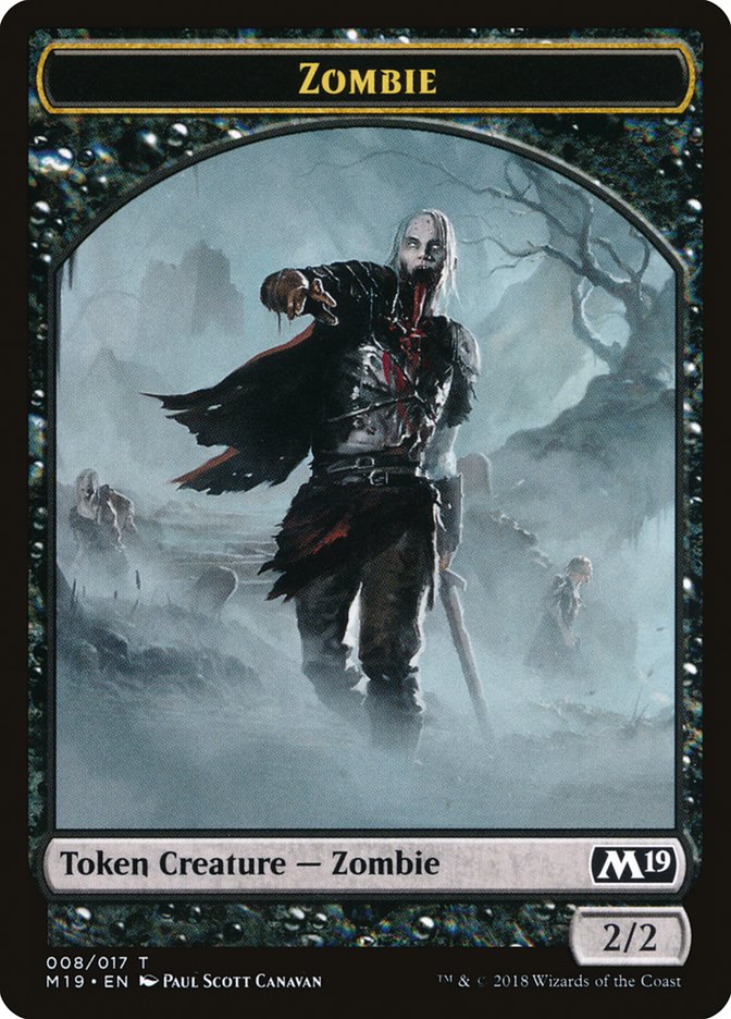 Zombie Token [Core Set 2019 Tokens]