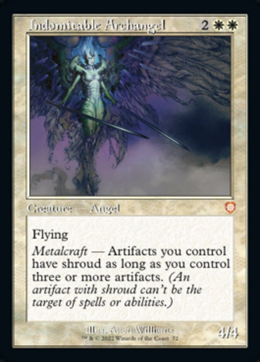 Indomitable Archangel (Retro) [The Brothers' War Commander]