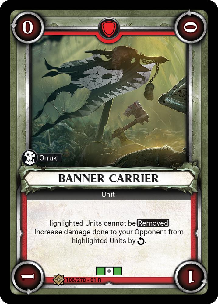 Banner Carrier (Unclaimed) - Wave 1 (WHAOSC)