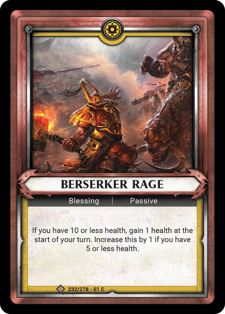 Berserker Rage (Unclaimed) - Wave 1 (WHAOSC)