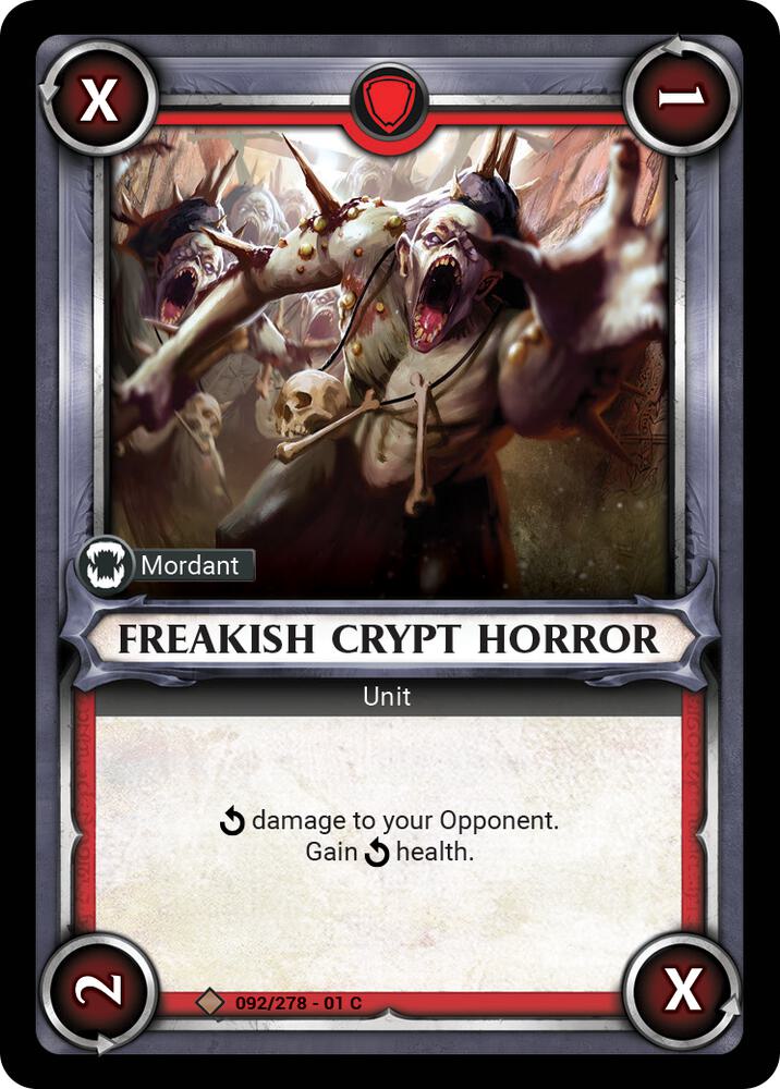 Freakish Crypt Horror (Unclaimed) - Wave 1 (WHAOSC)