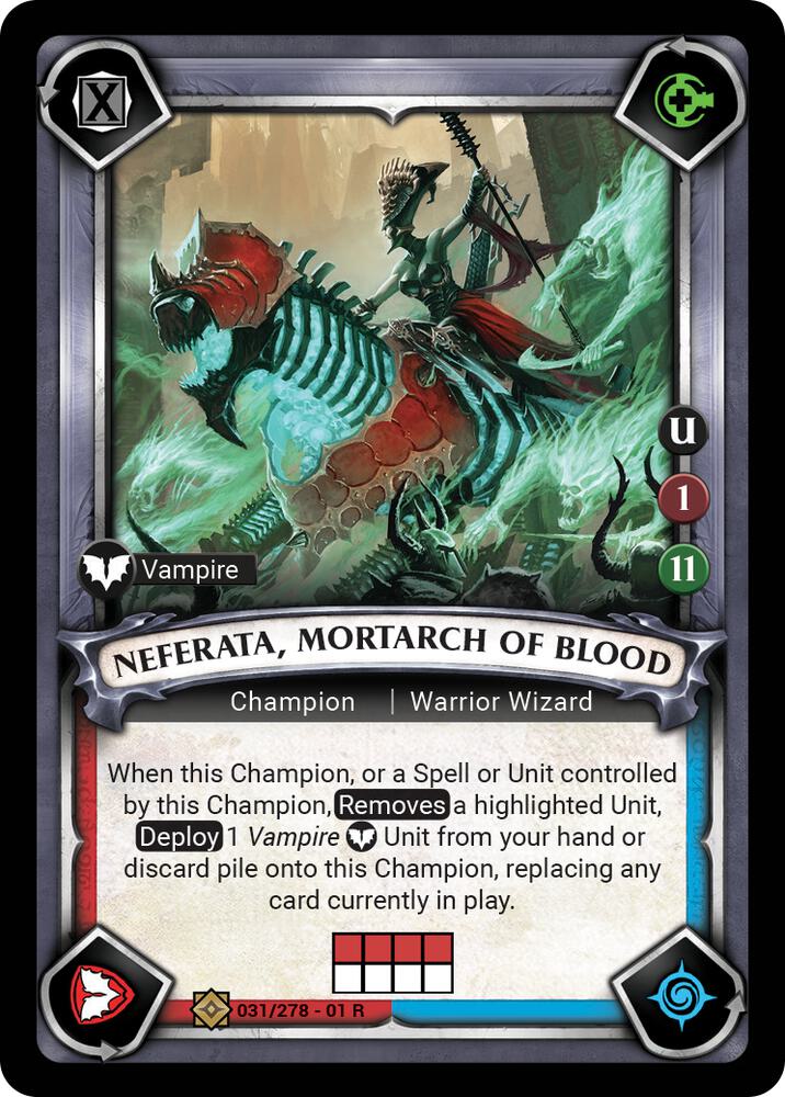 Neferata, Mortarch of Blood (Unclaimed) - Wave 1 (WHAOSC)