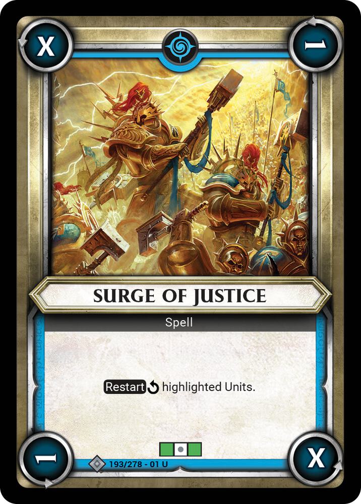 Surge of Justice (Unclaimed) - Wave 1 (WHAOSC)