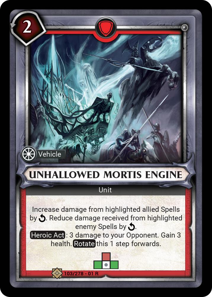 Unhallowed Mortis Engine (Unclaimed) - Wave 1 (WHAOSC)