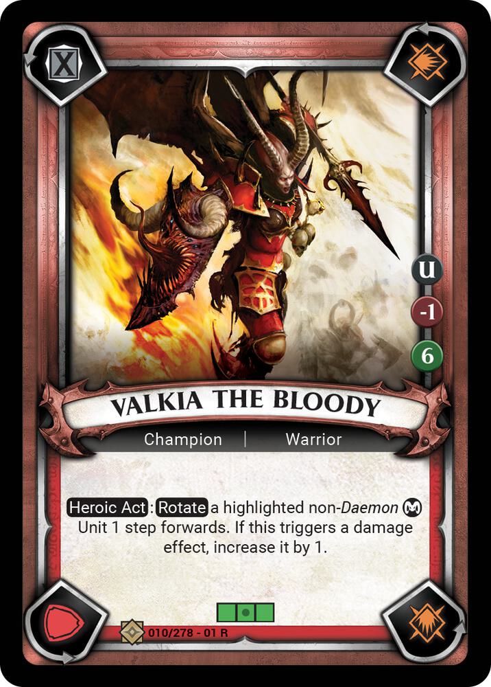 Valkia the Bloody (Unclaimed) - Wave 1 (WHAOSC)