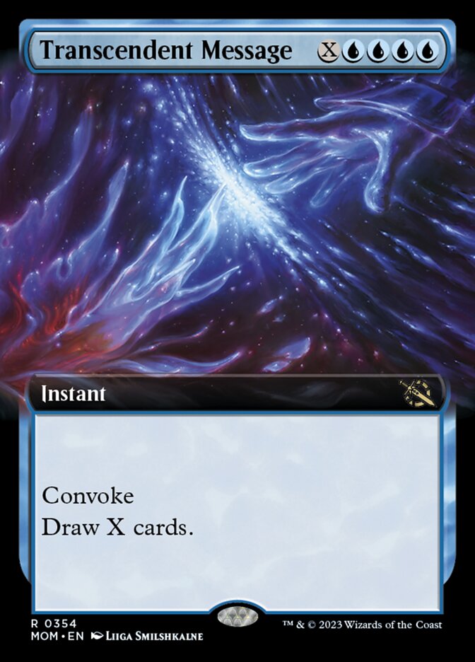 Transcendent Message (Extended Art) [March of the Machine]