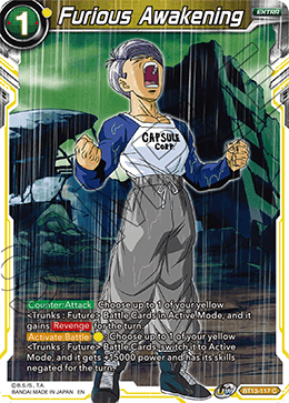 Furious Awakening (Common) (BT13-117) [Supreme Rivalry]